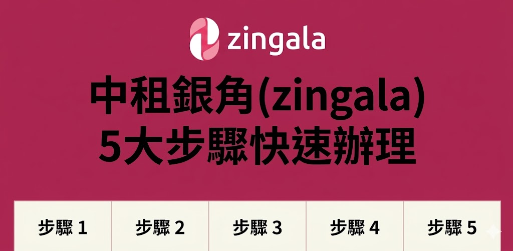 中租銀角零卡 (zingala) 註冊申請全流程：5 步驟快速開通與安全變現流程