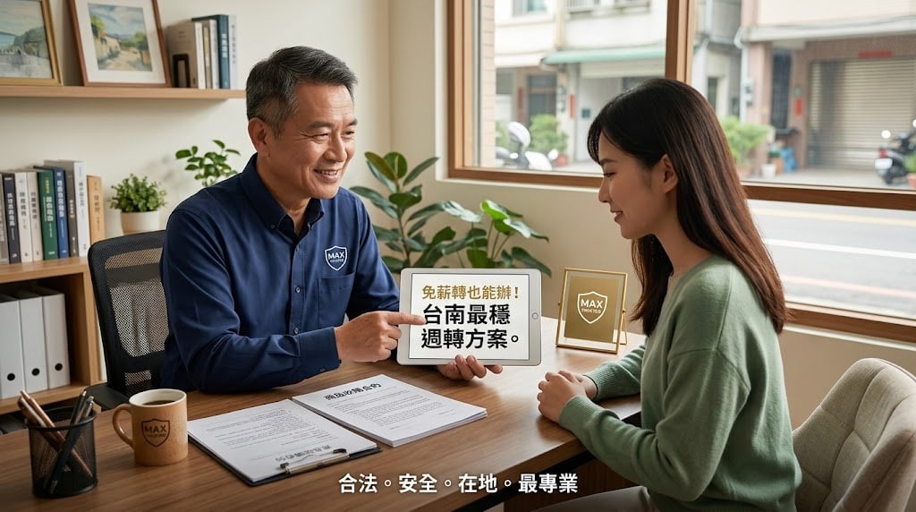 台南借錢新策略：專業「額度換現金」快速、安全且無須薪轉證明的財務配套方案
