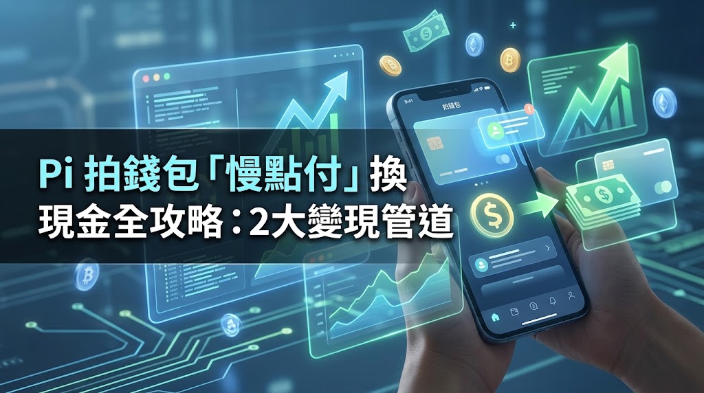 2026 Pi 拍錢包「慢點付」換現金全攻略：開通額度、2大變現管道與安全避雷針